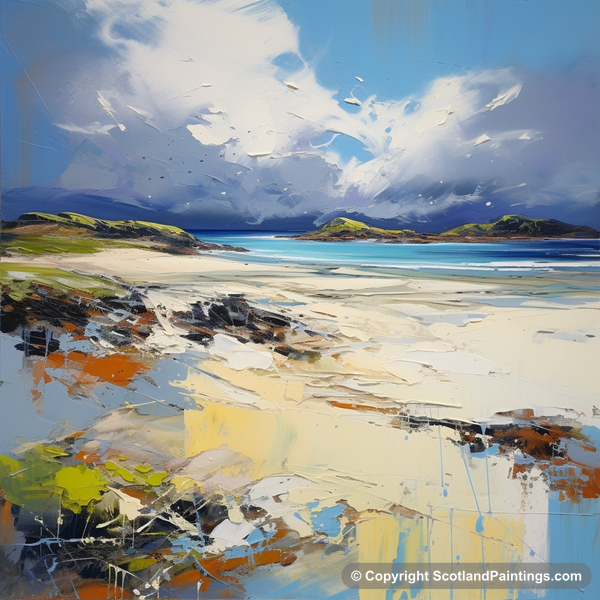 Painting - Camusdarach Beach - Scottish Beaches