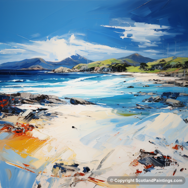 Painting - Camusdarach Beach - Scottish Beaches