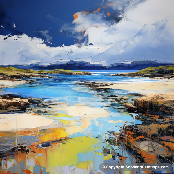 Painting - Camusdarach Beach - Scottish Beaches