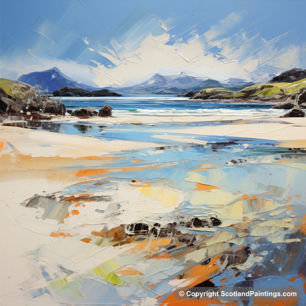 Painting - Camusdarach Beach - Scottish Beaches