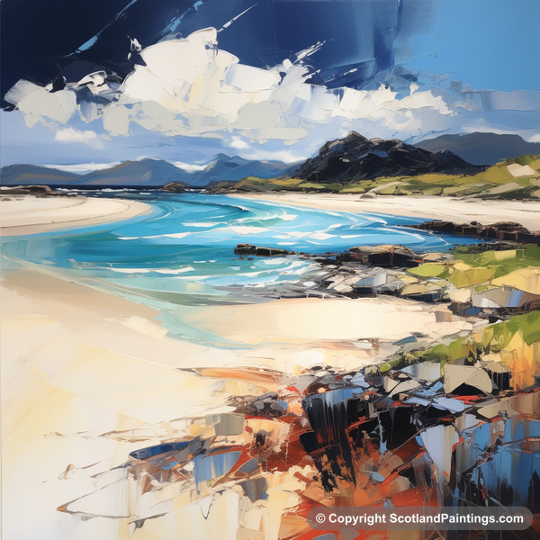 Painting - Camusdarach Beach - Scottish Beaches