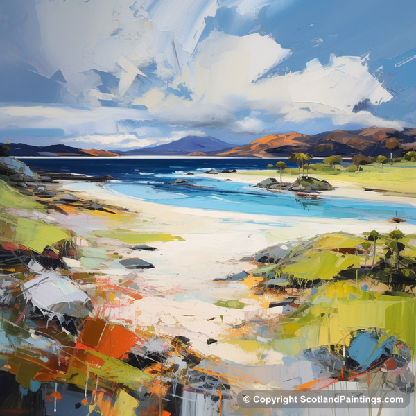 Painting - Camusdarach Beach - Scottish Beaches