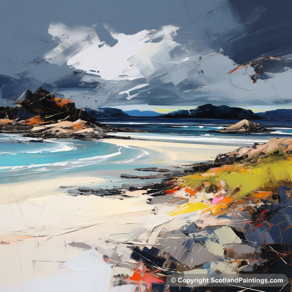 Painting - Camusdarach Beach - Scottish Beaches