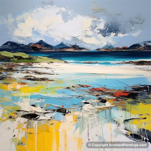 Painting - Camusdarach Beach - Scottish Beaches