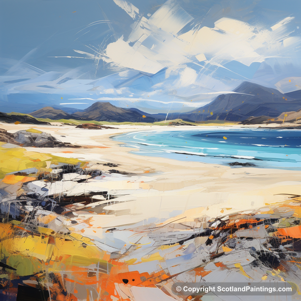 Painting - Camusdarach Beach - Scottish Beaches