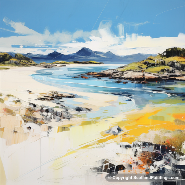 Painting - Camusdarach Beach - Scottish Beaches