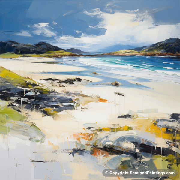 Painting - Camusdarach Beach - Scottish Beaches