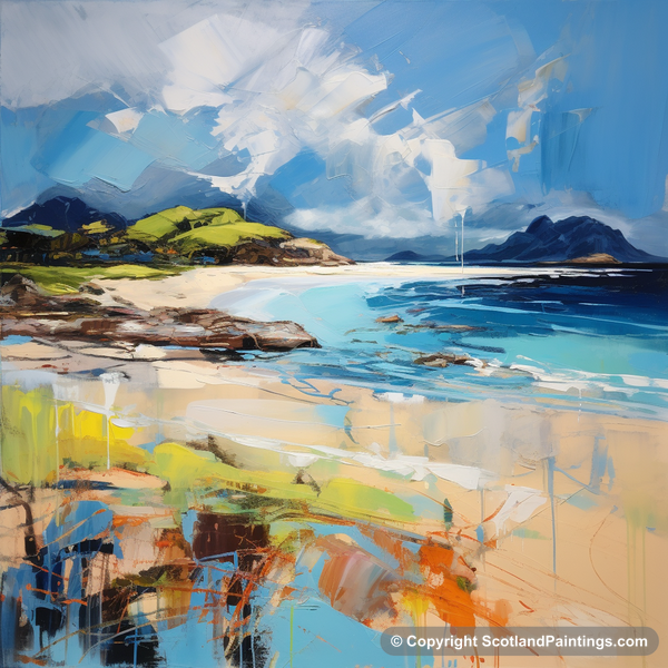 Painting - Camusdarach Beach - Scottish Beaches