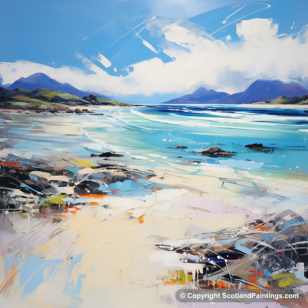 Painting - Camusdarach Beach - Scottish Beaches