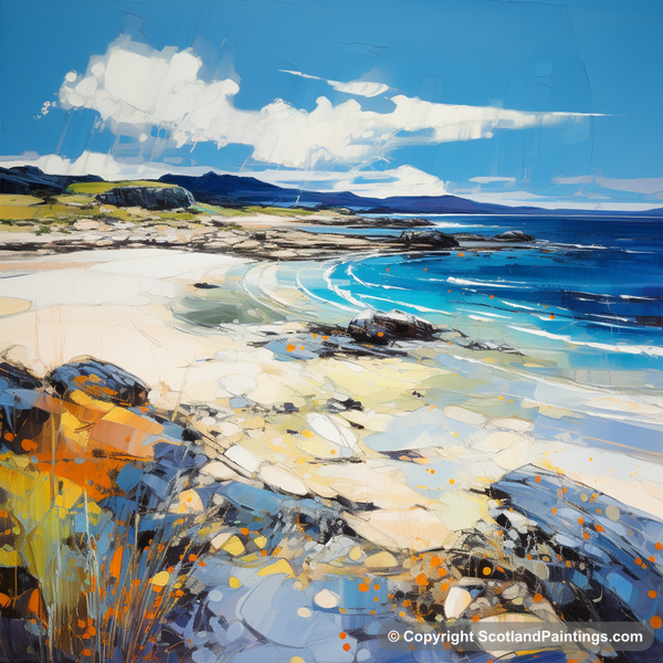 Painting - Camusdarach Beach - Scottish Beaches