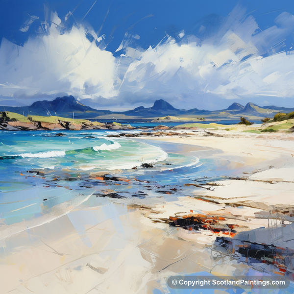 Painting - Camusdarach Beach - Scottish Beaches