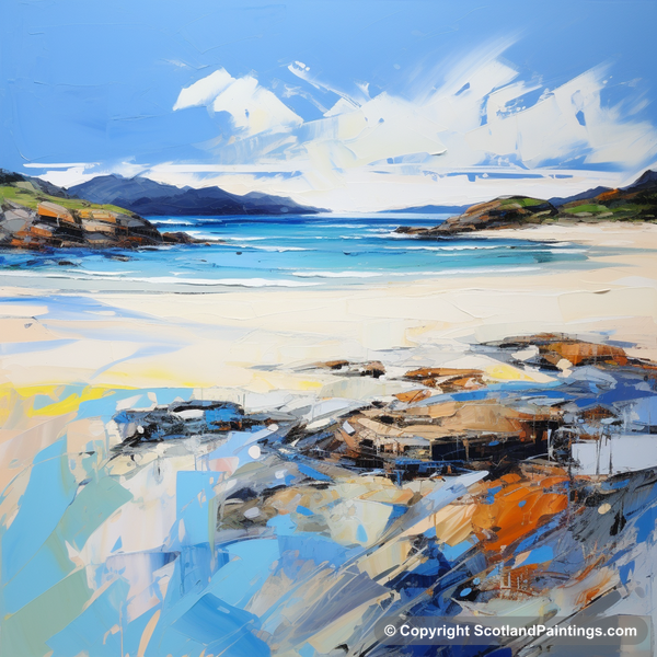 Painting - Camusdarach Beach - Scottish Beaches