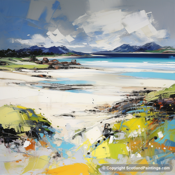 Painting - Camusdarach Beach - Scottish Beaches