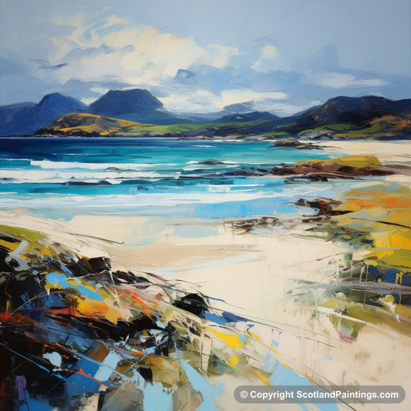 Painting - Camusdarach Beach - Scottish Beaches