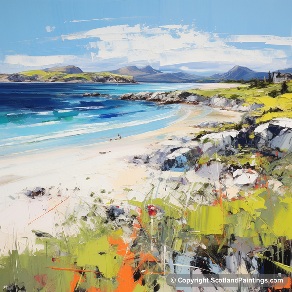 Painting - Camusdarach Beach - Scottish Beaches