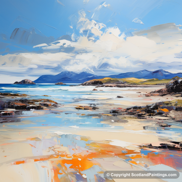 Painting - Camusdarach Beach - Scottish Beaches