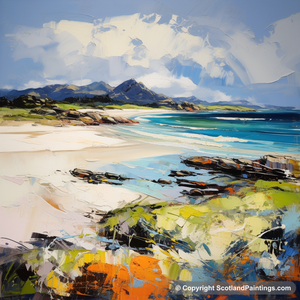 Painting - Camusdarach Beach - Scottish Beaches