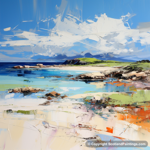 Painting - Camusdarach Beach - Scottish Beaches