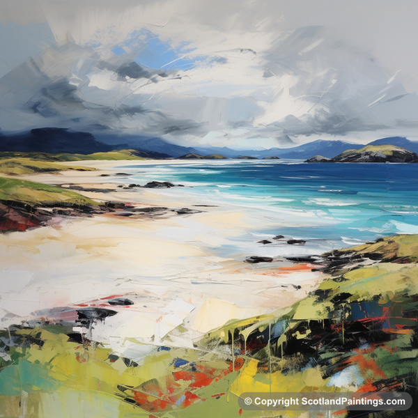 Painting - Camusdarach Beach - Scottish Beaches