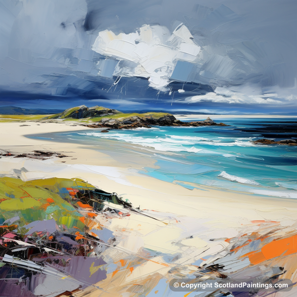 Painting - Camusdarach Beach - Scottish Beaches