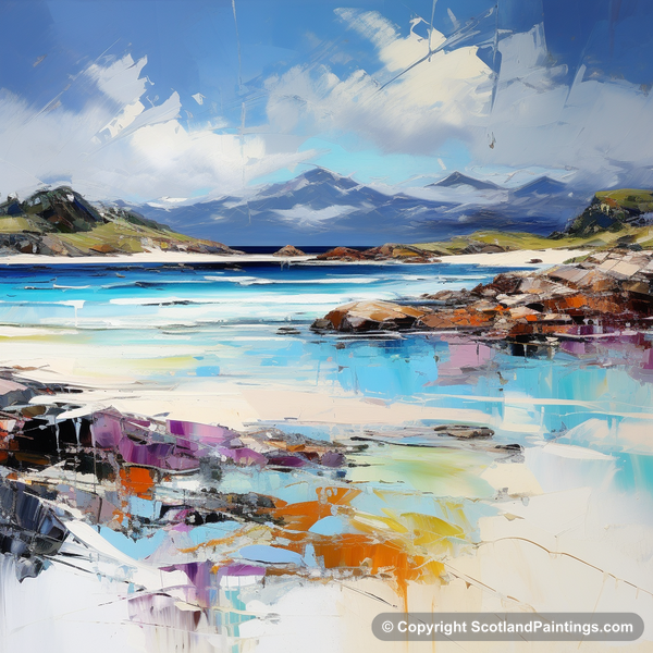 Painting - Camusdarach Beach - Scottish Beaches