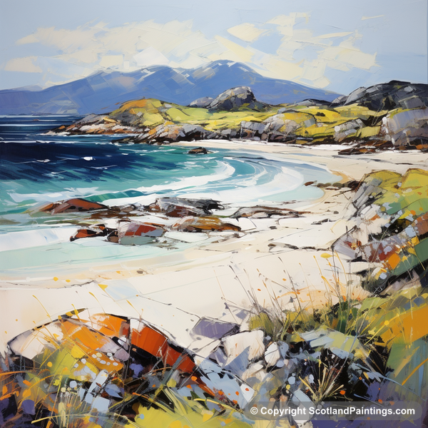 Painting - Camusdarach Beach - Scottish Beaches