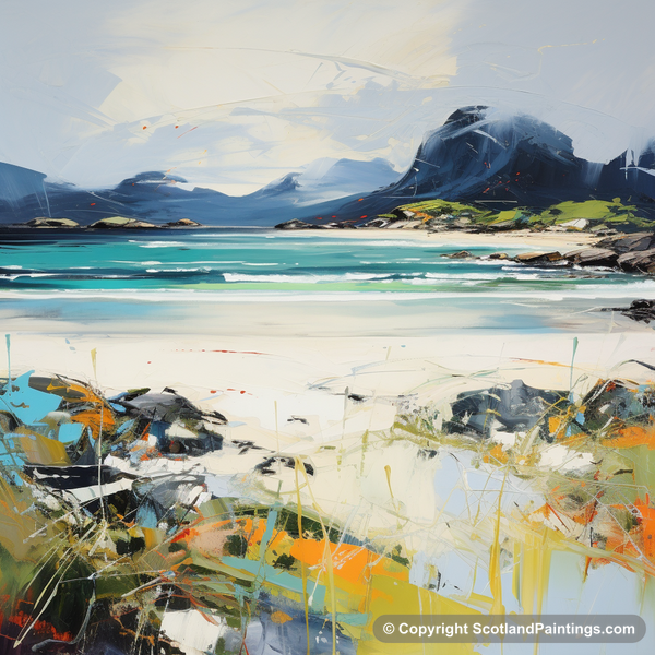 Painting - Camusdarach Beach - Scottish Beaches