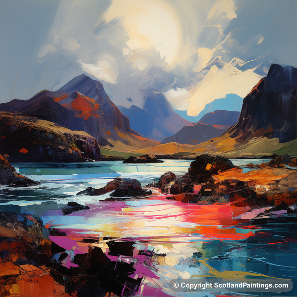 Painting - Isle of Rum - Scottish Islands