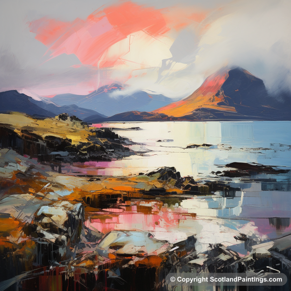 Painting - Isle of Rum - Scottish Islands