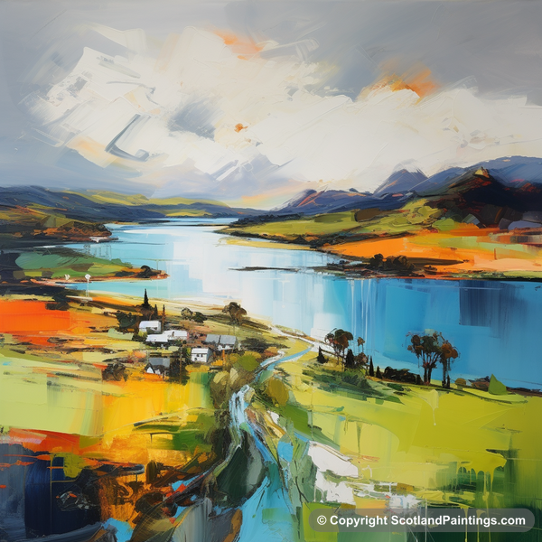 Painting - Loch Leven - Scottish Lochs