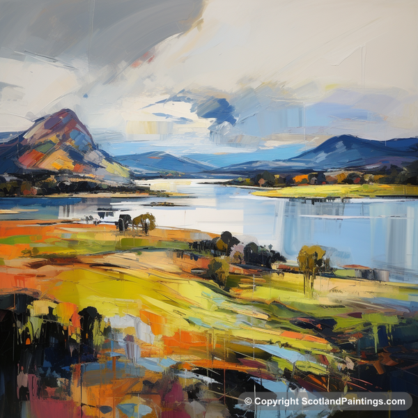 Painting - Loch Leven - Scottish Lochs