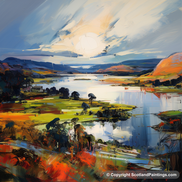 Painting - Loch Leven - Scottish Lochs