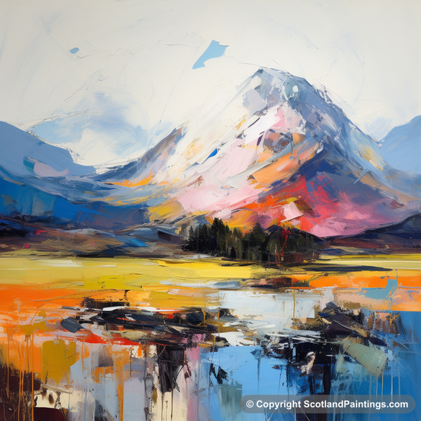 Painting - Ben Nevis - Scottish Mountains