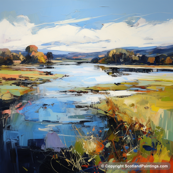 Painting - River Nith - Scottish Rivers