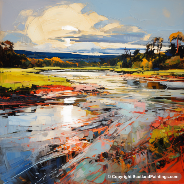 Painting - River Nith - Scottish Rivers