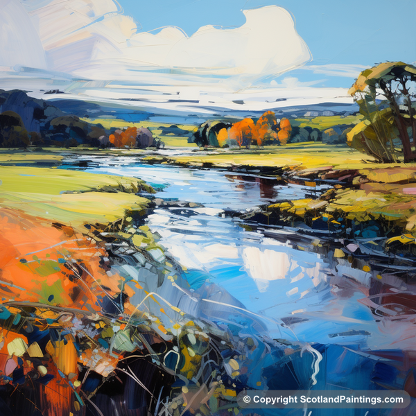 Painting - River Nith - Scottish Rivers