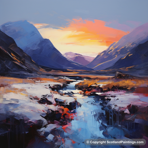 Painting - Glencoe - Glencoe