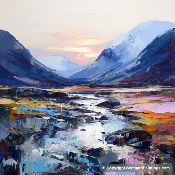 Painting - Glencoe - Glencoe