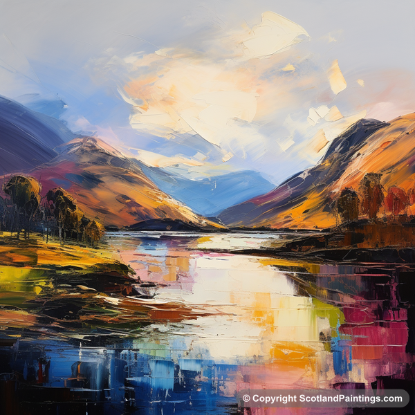 Painting - Loch Ness - Scottish Lochs