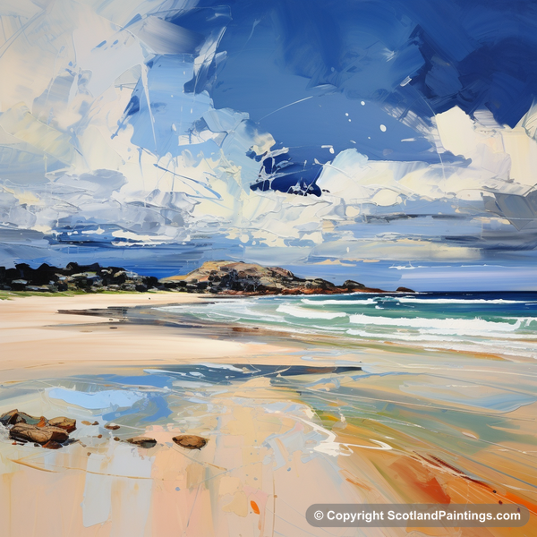 Painting - West Sands - Scottish Beaches