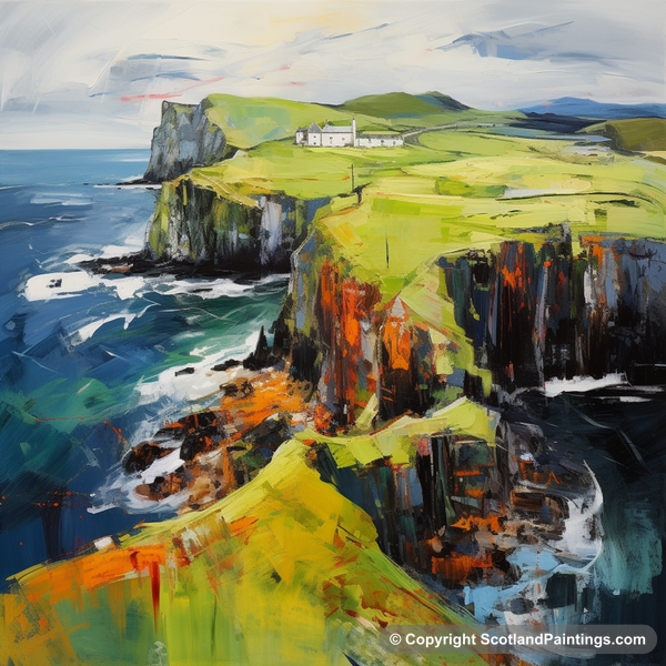 Painting - Shetland - Scottish Islands