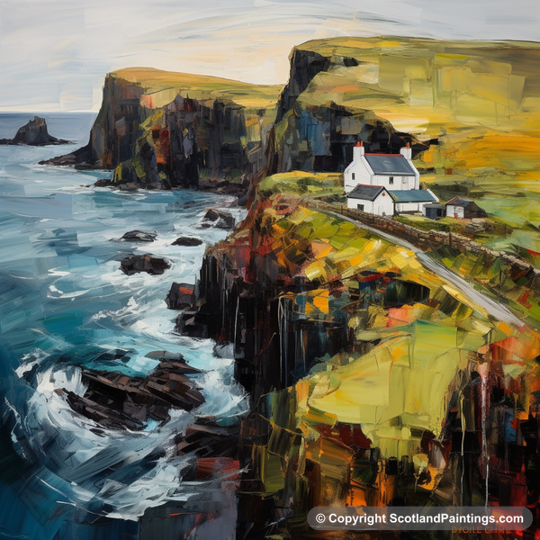 Painting - Shetland - Scottish Islands