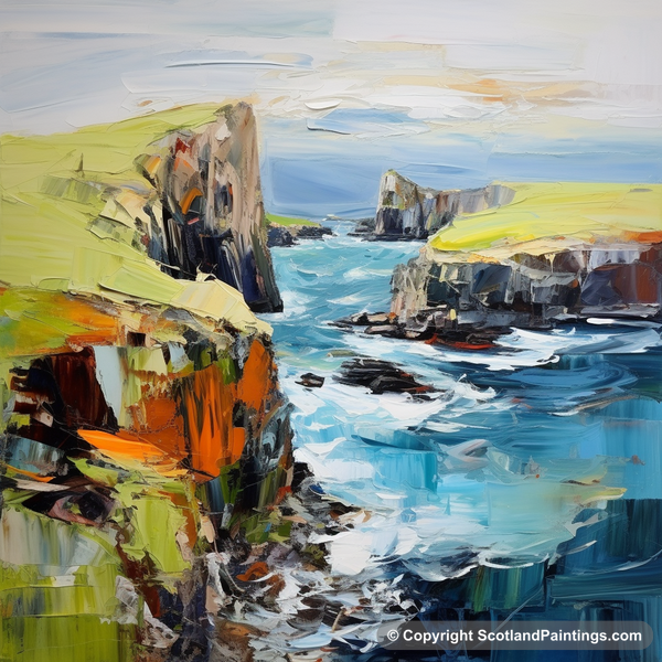 Painting - Shetland - Scottish Islands