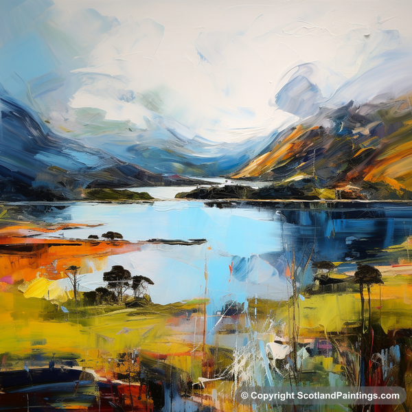 Painting - Loch Glencoul - Scottish Lochs