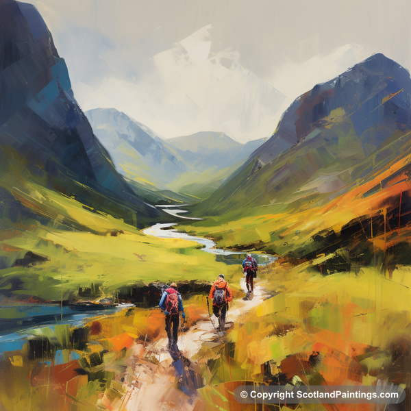 Painting - Glencoe - Glencoe