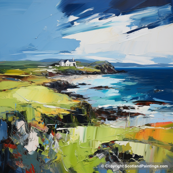 Painting - Sound of Iona - Scottish Coves