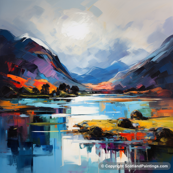 Painting - Loch Shiel - Scottish Lochs