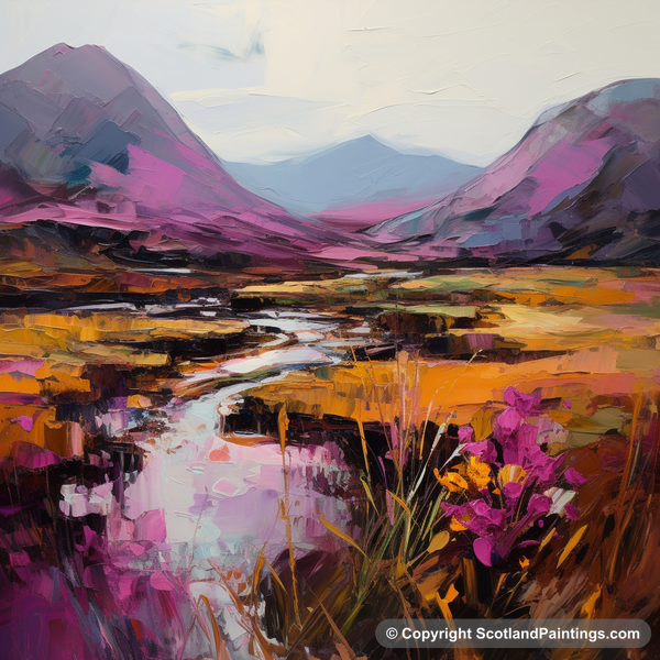 Painting - Glencoe - Glencoe