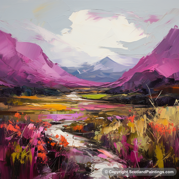 Painting - Glencoe - Glencoe