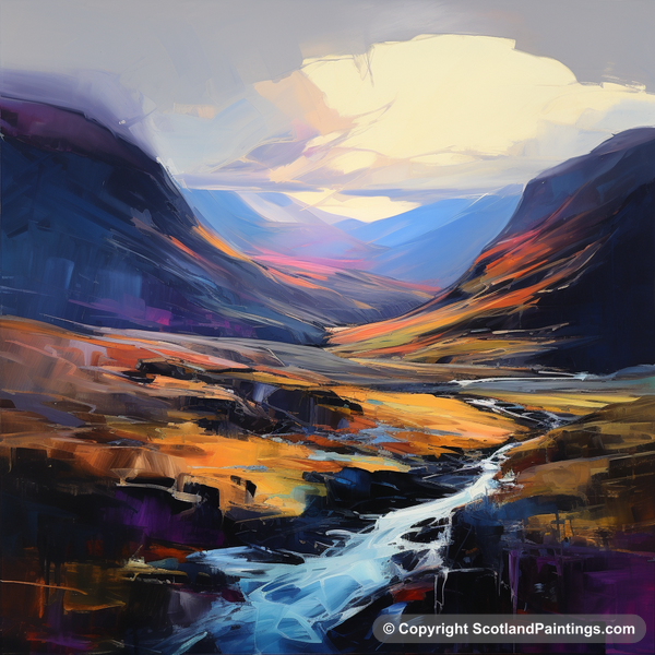 Painting - Glencoe - Glencoe